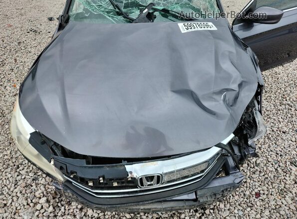 1HGCR2F32HA206198 2017 HONDA ACCORD Серый Вид задней части салона