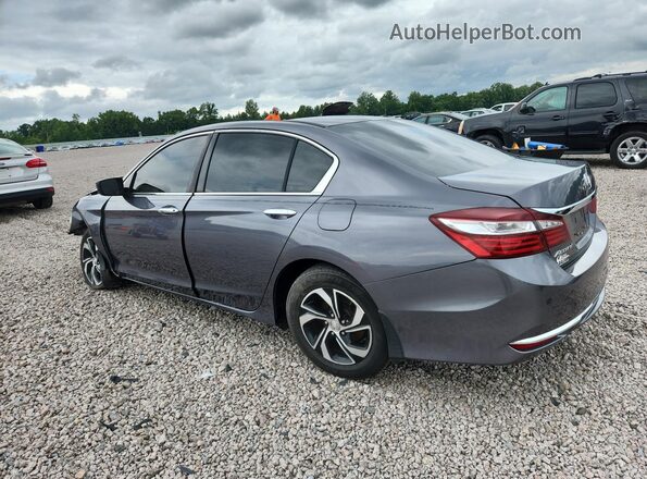 1HGCR2F32HA206198 2017 HONDA ACCORD Серый Задняя левая четверть