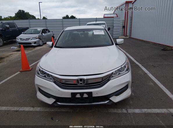 1HGCR2F32HA224409 2017 HONDA ACCORD White Widok zestawu wskaźników