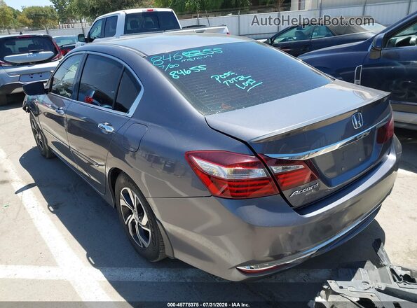 1HGCR2F32HA236124 2017 HONDA ACCORD Gray Rear left