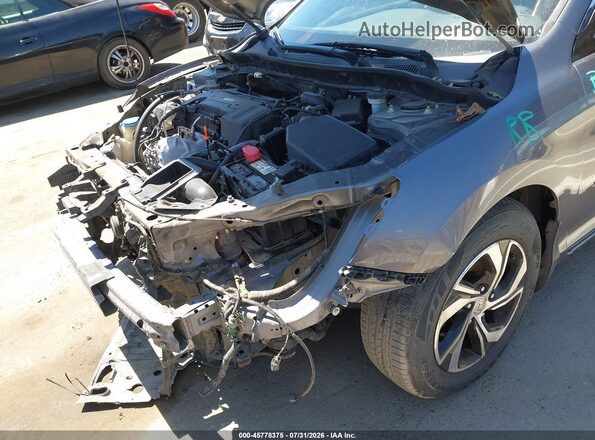 1HGCR2F32HA236124 2017 HONDA ACCORD Gray Front view