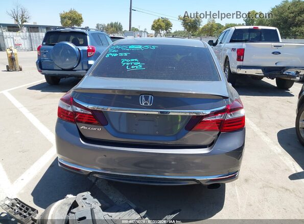 1HGCR2F32HA236124 2017 HONDA ACCORD Gray 