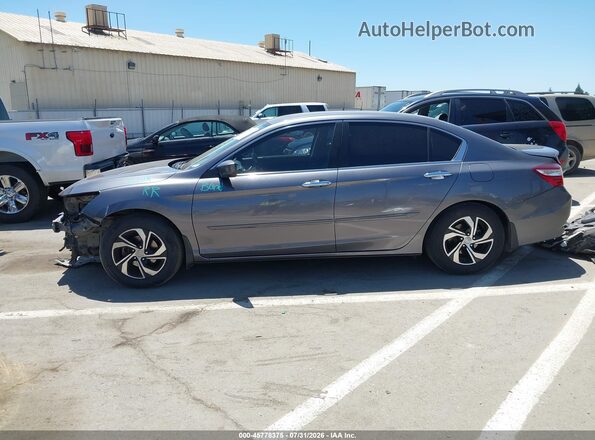 1HGCR2F32HA236124 2017 HONDA ACCORD Gray 
