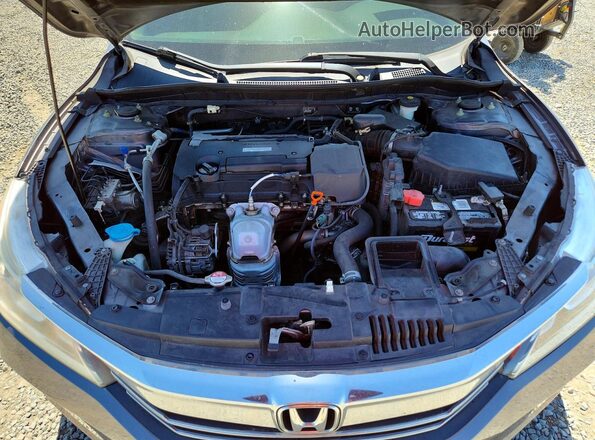 1HGCR2F32HA271892 2017 HONDA ACCORD Gray უკანა სალონის ხედი