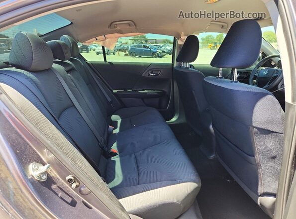 1HGCR2F32HA271892 2017 HONDA ACCORD Gray უკანა სავარძლების ხედი
