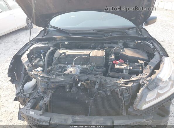 1HGCR2F33GA005165 2016 HONDA ACCORD Black Widok z tyłu