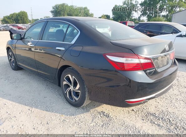 1HGCR2F33GA005165 2016 HONDA ACCORD Black Tył lewy