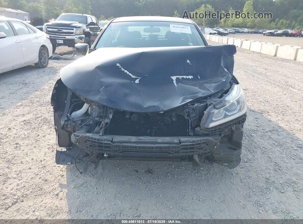 1HGCR2F33GA005165 2016 HONDA ACCORD Black Widok z przodu