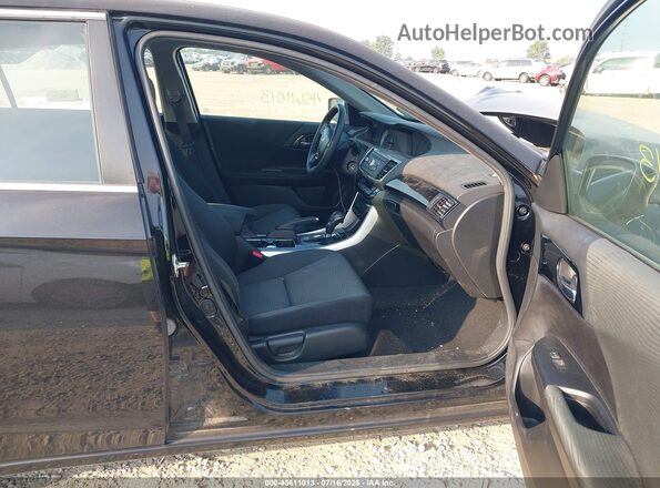 1HGCR2F33GA005165 2016 HONDA ACCORD Black Widok wnętrza z przodu