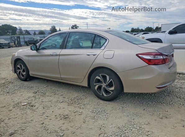 1HGCR2F33GA067262 2016 HONDA ACCORD Tan Հետևի ձախ