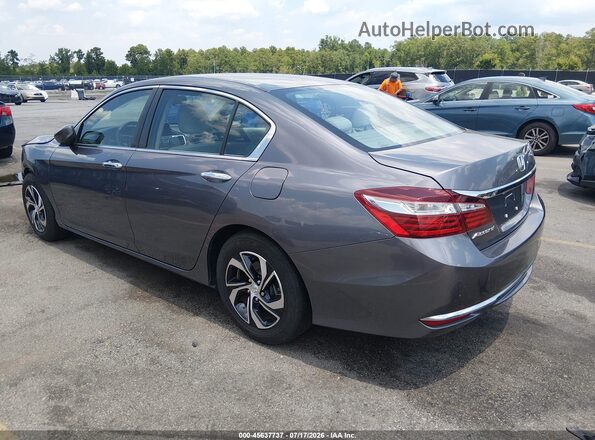 1HGCR2F33GA086880 2016 HONDA ACCORD Gray უკანა მარცხენა