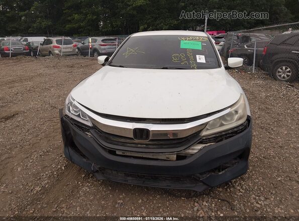 1HGCR2F33GA098138 2016 HONDA ACCORD Белый Вид панели приборов