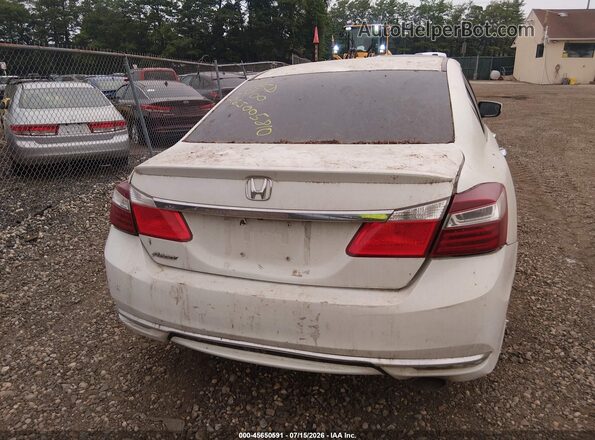 1HGCR2F33GA098138 2016 HONDA ACCORD Белый 