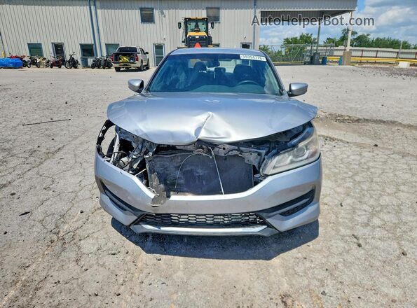 1HGCR2F33HA030147 2017 HONDA ACCORD Silver Դիմացի տեսք