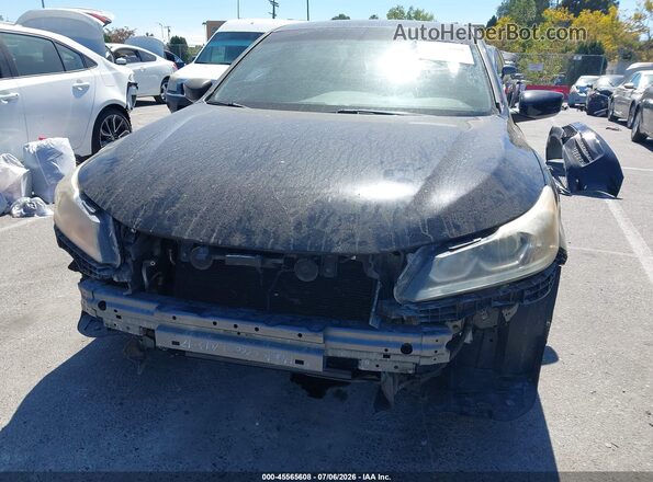 1HGCR2F33HA055338 2017 HONDA ACCORD Черный Вид спереди