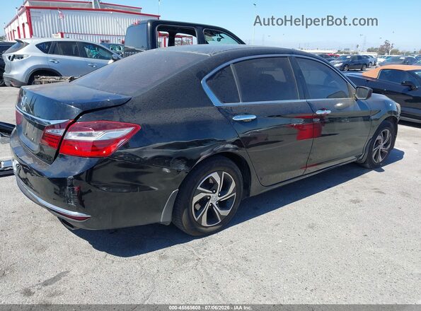1HGCR2F33HA055338 2017 HONDA ACCORD Черный Задняя правая четверть