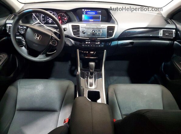 1HGCR2F33HA078506 2017 HONDA ACCORD Black Widok deski rozdzielczej