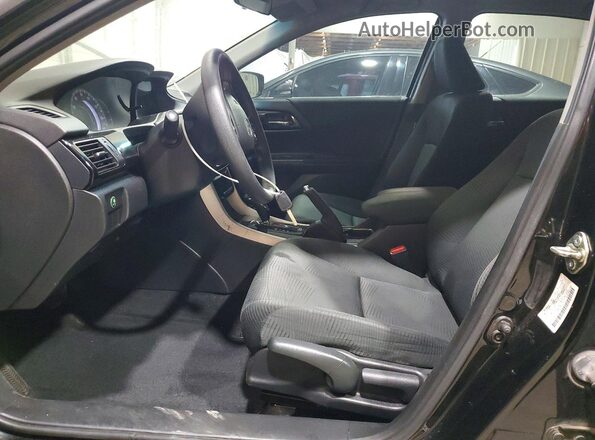 1HGCR2F33HA078506 2017 HONDA ACCORD Black Widok wnętrza z przodu