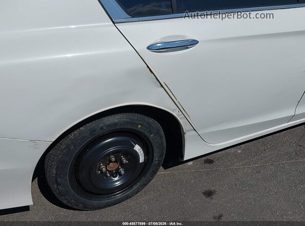 1HGCR2F34GA029118 2016 HONDA ACCORD White Widok z przodu