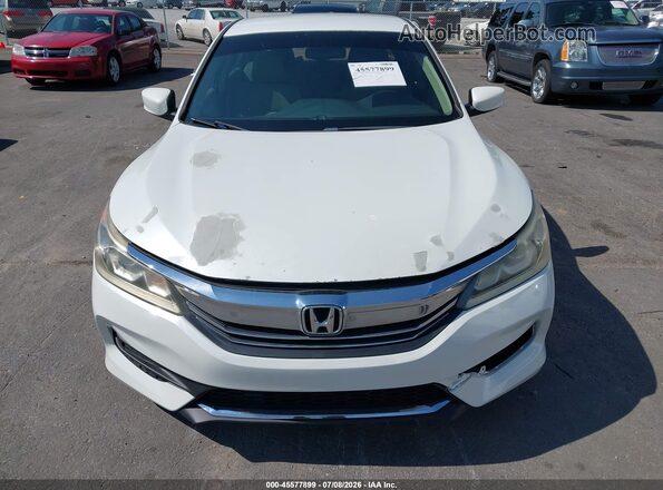 1HGCR2F34GA029118 2016 HONDA ACCORD White Widok zestawu wskaźników