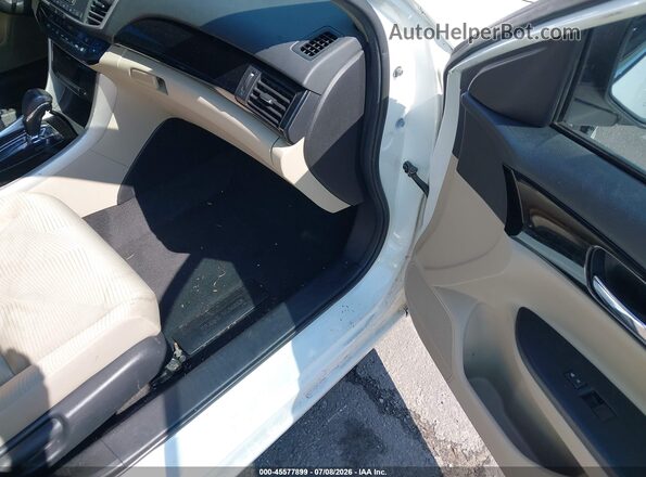 1HGCR2F34GA029118 2016 HONDA ACCORD White Widok wnętrza z przodu