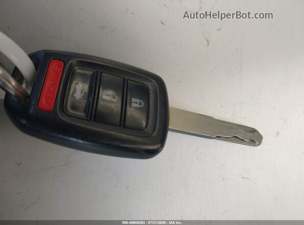 1HGCR2F34GA030611 2016 HONDA ACCORD Red Առջևի վահանակի տեսք