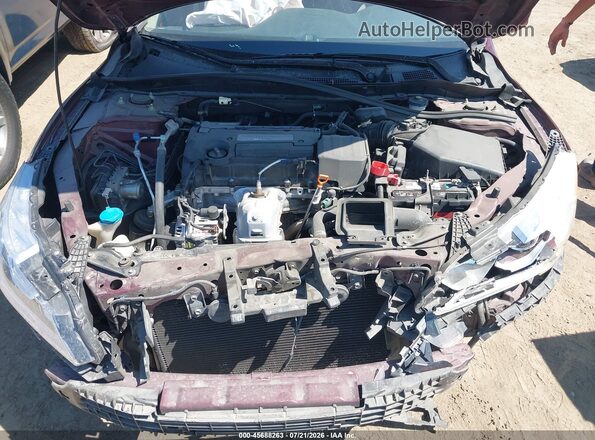 1HGCR2F34GA030611 2016 HONDA ACCORD Red Հետևի տեսք