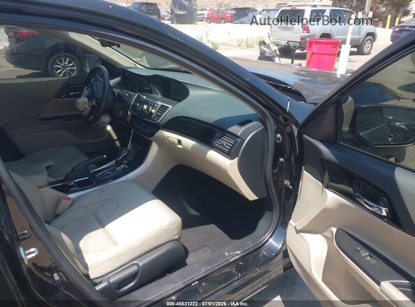 1HGCR2F34GA096673 2016 HONDA ACCORD Black Widok wnętrza z przodu