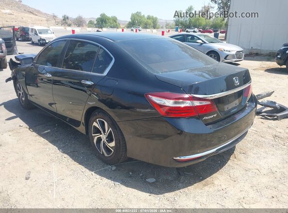 1HGCR2F34GA096673 2016 HONDA ACCORD Black Tył lewy