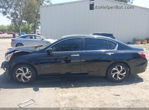 1HGCR2F34GA096673 2016 HONDA ACCORD Black Widok wnętrza 360 stopni