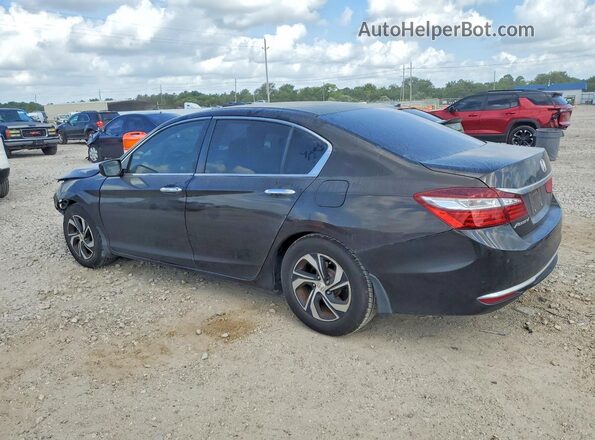 1HGCR2F34GA211840 2016 HONDA ACCORD Black Rear left