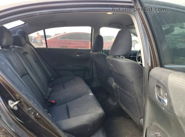1HGCR2F34GA211840 2016 HONDA ACCORD Black Rear seats view