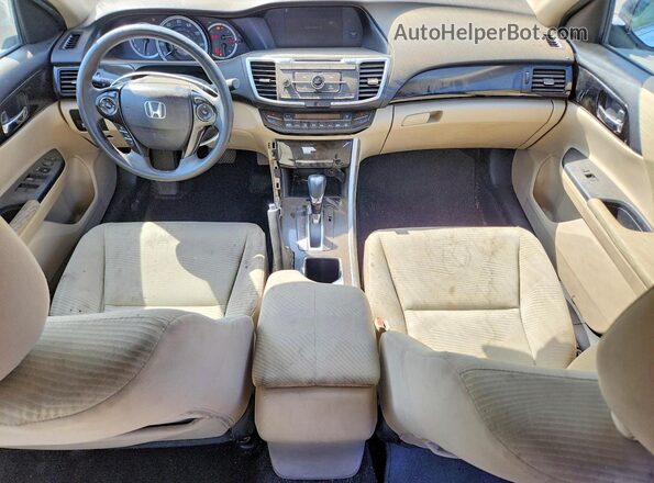 1HGCR2F34HA144061 2017 HONDA ACCORD White წინა პანელის ხედი