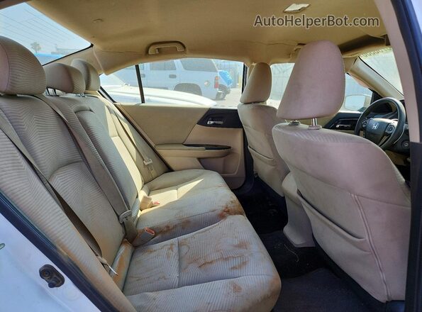 1HGCR2F34HA144061 2017 HONDA ACCORD White უკანა სავარძლების ხედი