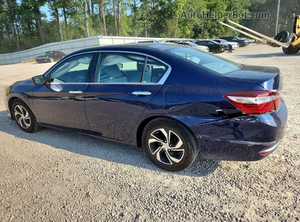 1HGCR2F34HA145808 2017 HONDA ACCORD Blue Trasero izquierdo