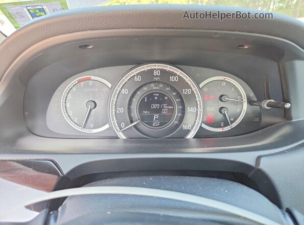 1HGCR2F34HA145808 2017 HONDA ACCORD Blue Vista del cuadro de instrumentos