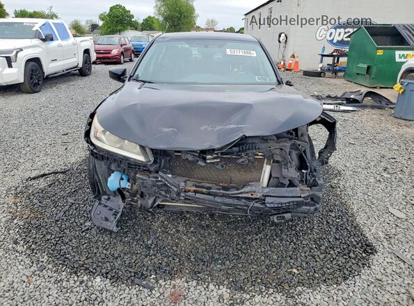 1HGCR2F34HA159725 2017 HONDA ACCORD Black Вид спереду