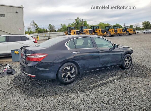 1HGCR2F34HA159725 2017 HONDA ACCORD Black Задня права чверть