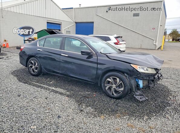 1HGCR2F34HA159725 2017 HONDA ACCORD Black Передня права чверть
