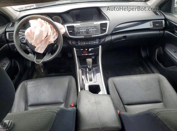 1HGCR2F34HA159725 2017 HONDA ACCORD Black Вид панелі приладів