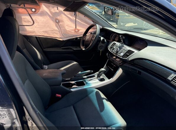1HGCR2F34HA190084 2017 HONDA ACCORD Black Widok wnętrza z przodu