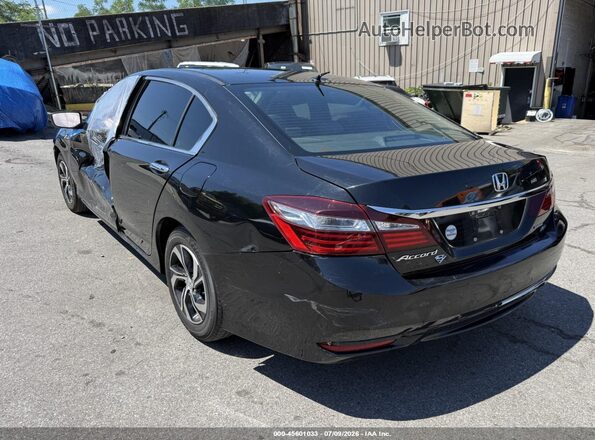 1HGCR2F34HA190084 2017 HONDA ACCORD Black Tył lewy