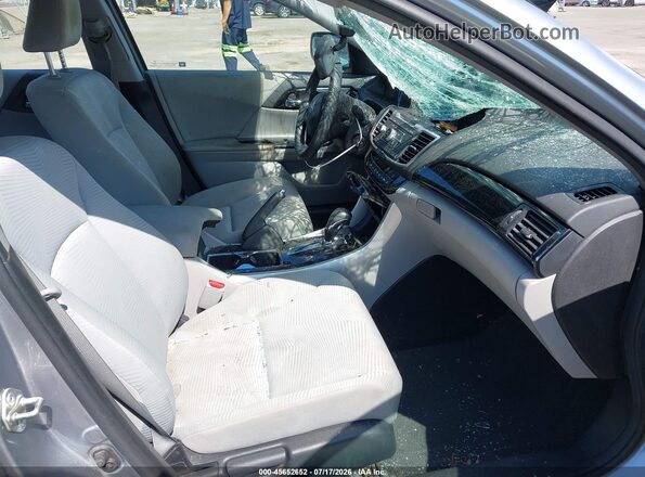 1HGCR2F34HA245407 2017 HONDA ACCORD Gray Սալոնի դիմացի տեսք