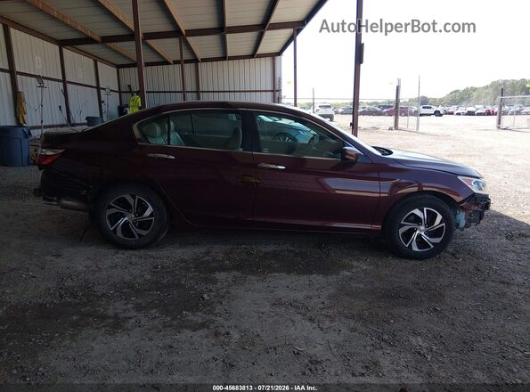 1HGCR2F34HA302902 2017 HONDA ACCORD Maroon Widok wnętrza 360 stopni