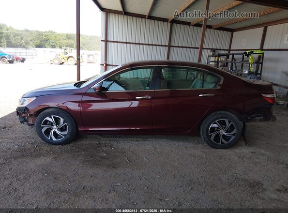 1HGCR2F34HA302902 2017 HONDA ACCORD Maroon 