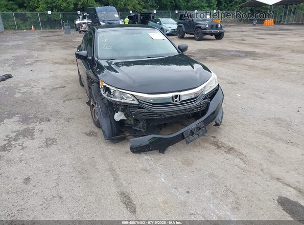 1HGCR2F35GA099310 2016 HONDA ACCORD Black Դիմացի տեսք