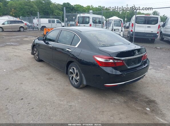 1HGCR2F35GA099310 2016 HONDA ACCORD Black Հետևի ձախ