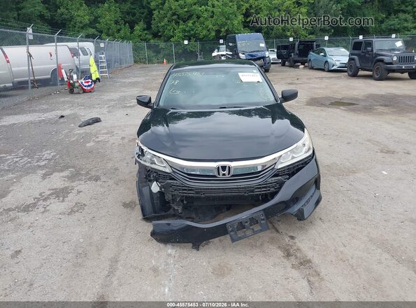 1HGCR2F35GA099310 2016 HONDA ACCORD Black Սալոնի հետևի տեսք