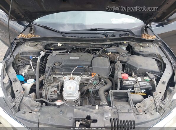 1HGCR2F35GA099310 2016 HONDA ACCORD Black Հետևի տեսք