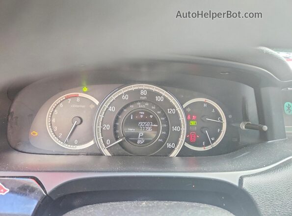 1HGCR2F35GA152118 2016 HONDA ACCORD Silver ხელსაწყოთა პანელის ხედი